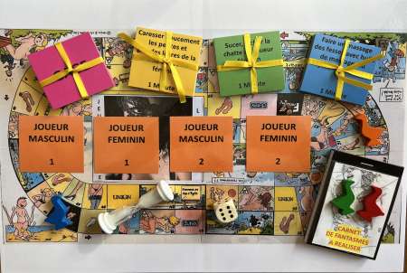 Jeu de l’oie coquin libertin