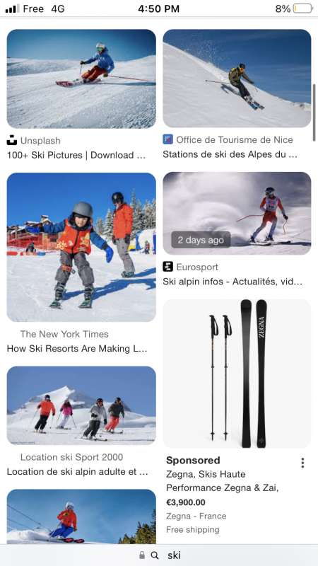 Crethien ? Recherche cessions ski drague à volonté