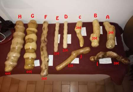 Sextoy artisanal en bois naturet