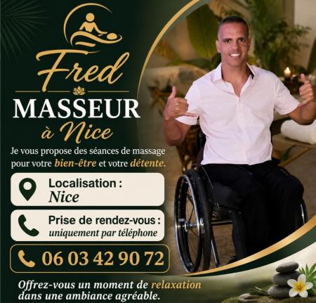 Masseur propose tout type de massage à Nice