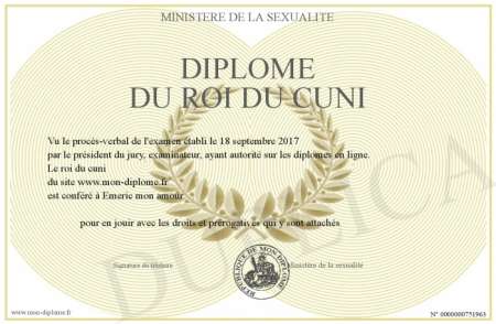 je suis adepte du cuni