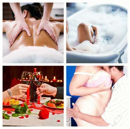 Jour de rêve pour dame : bain massage repas calin