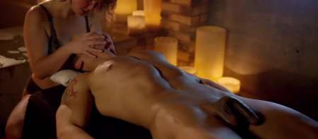 Massage a huiles naturiste