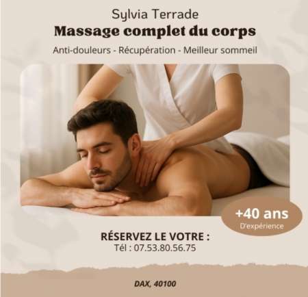 Shiatsu-Californien-Reflexologie Relaxation compl�