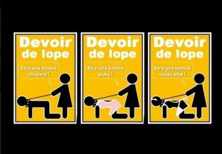  lope male soumise, pute � blacks et rebeux