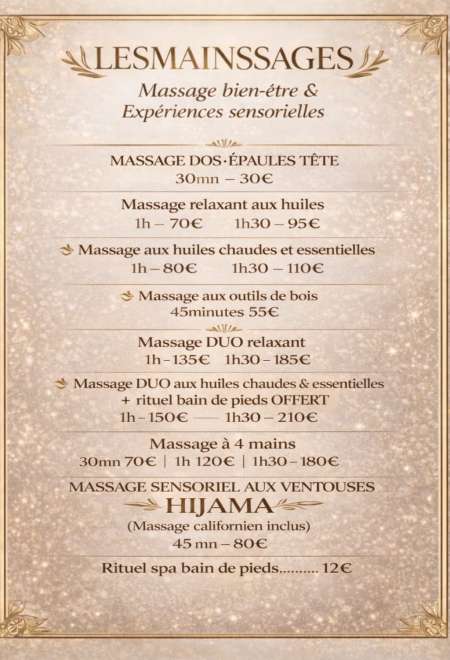Les MainsSages bien �tre