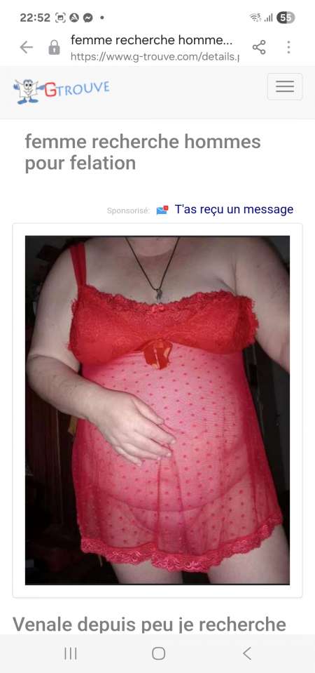 femme recherche pour felation et sexe