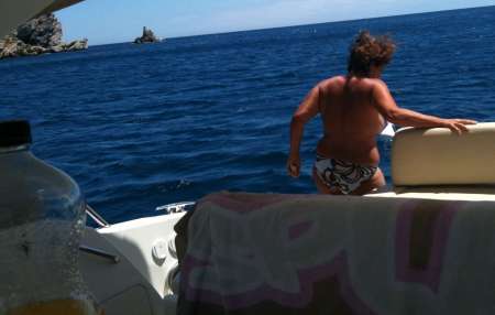 Journ�e sur notre bateau