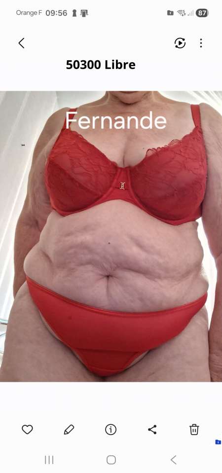 Fernande 81a Rencontre h pour sexe(Avranches)