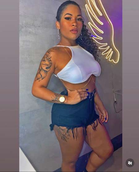 Grabriella jolie fille metisse