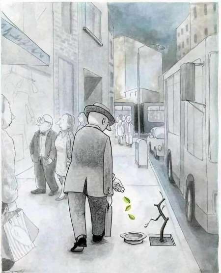 Papy sexy et fleurs pour femme pulpeuse