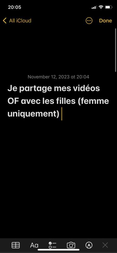 Tu es une vraie coquine? Mes sextapes pour toi!