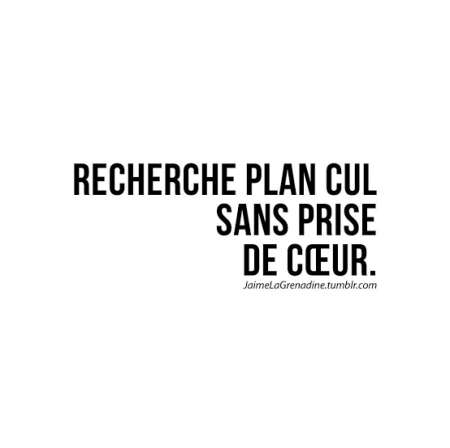 Plan cul sans lendemain