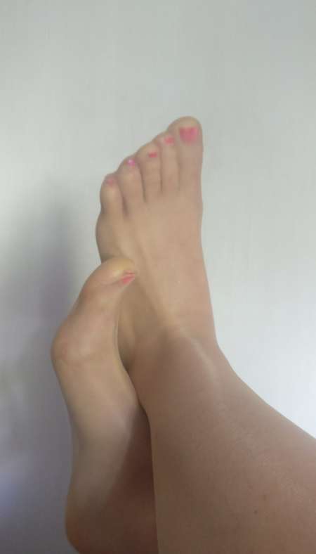 String, mi bas, chaussures port�es pour f�tichist