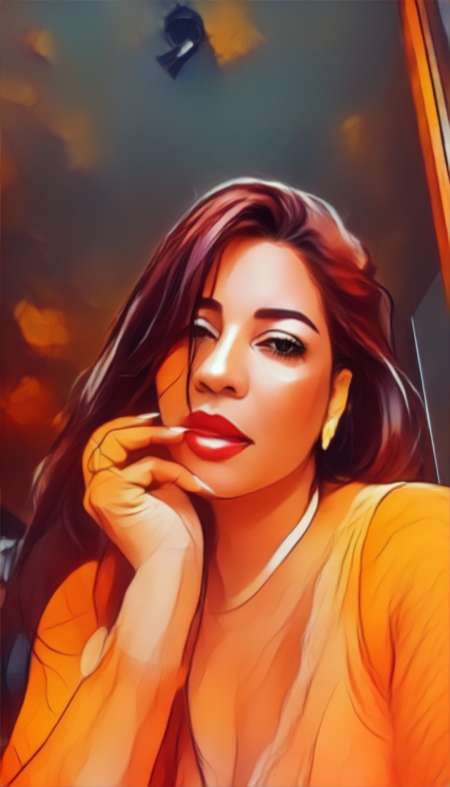 Tres jolie muchacha cubaine.Yudania