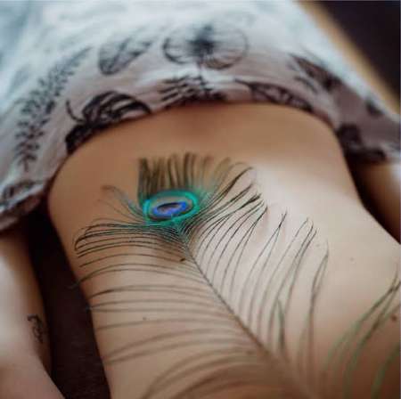 Propose massage � la plume