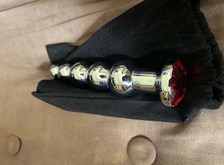 bijoux sexy rouge acier