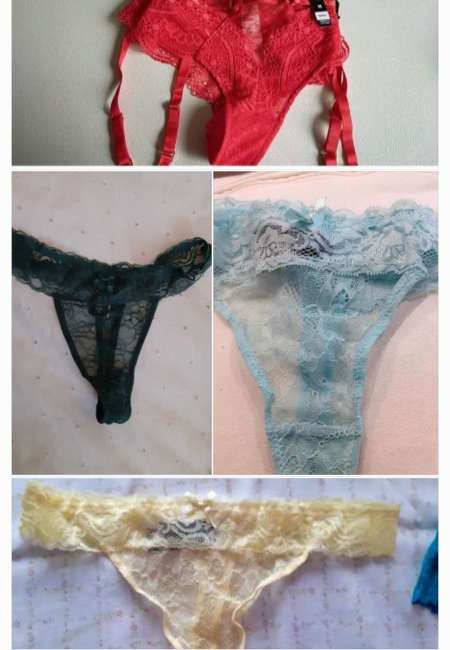  Petite culotte et dessous port� et non port�