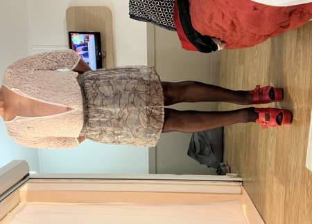 Homme tr�s sexy en femme gourmande