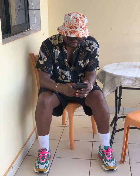 45 cm tout mignon , le chacal black